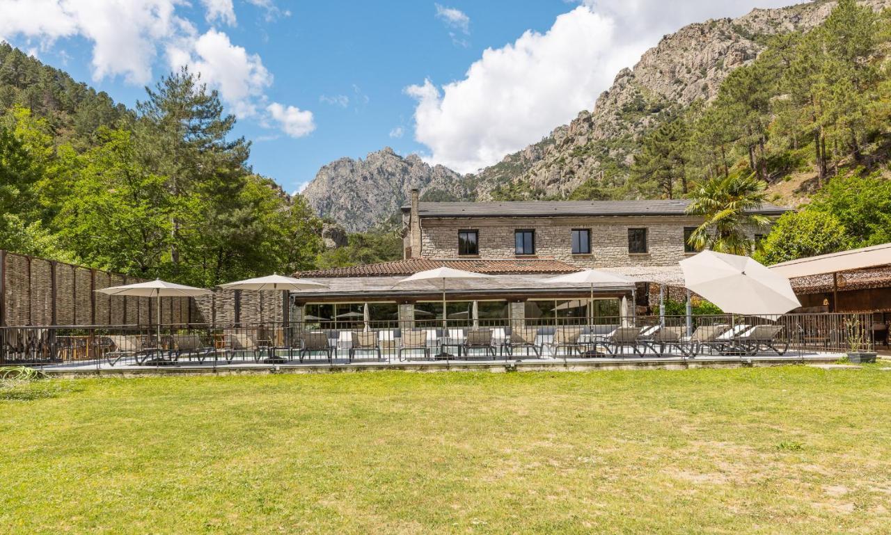 Hotel De La Restonica Corte  Bagian luar foto